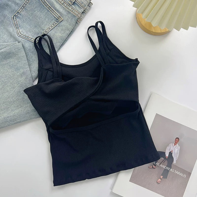 Boston Warp Around Built-In Bra Top